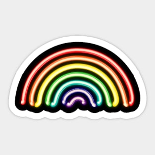 Neon Rainbow Sticker